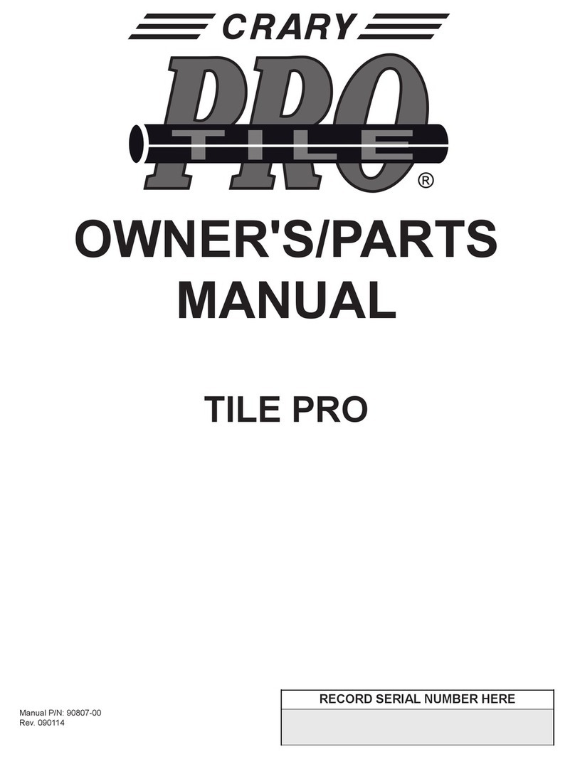 Crary Tile Pro Manuel utilisateur