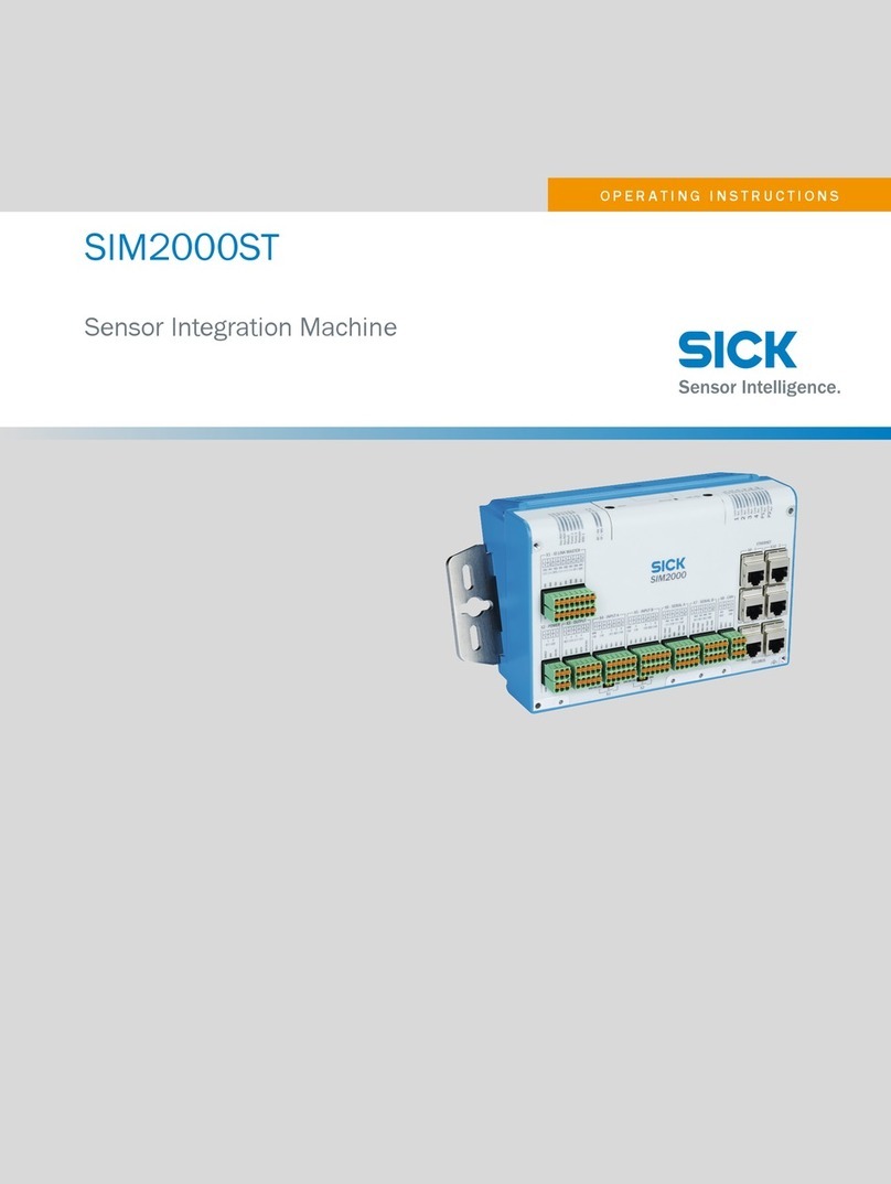 SICK SIM2000ST Manuel utilisateur