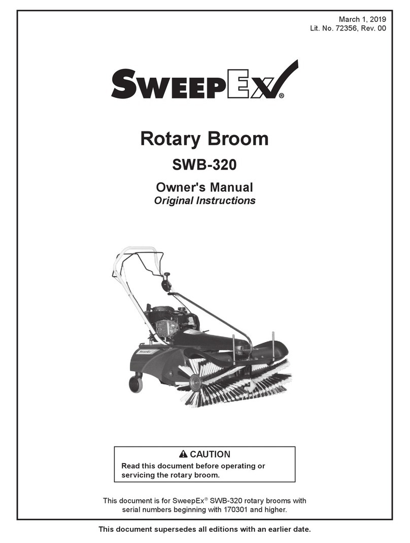 SweepEx SWB-320 Manuel utilisateur