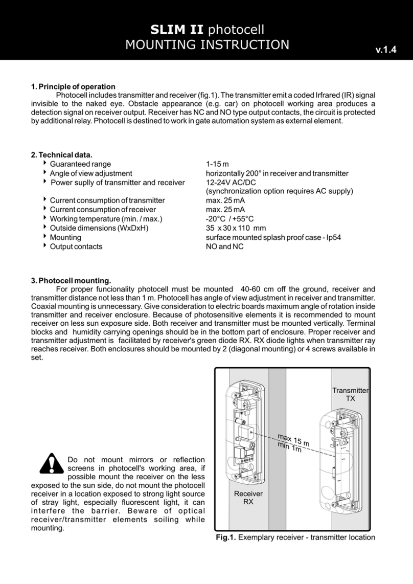 DTM System SLIM 2 Guide de l'utilisateur