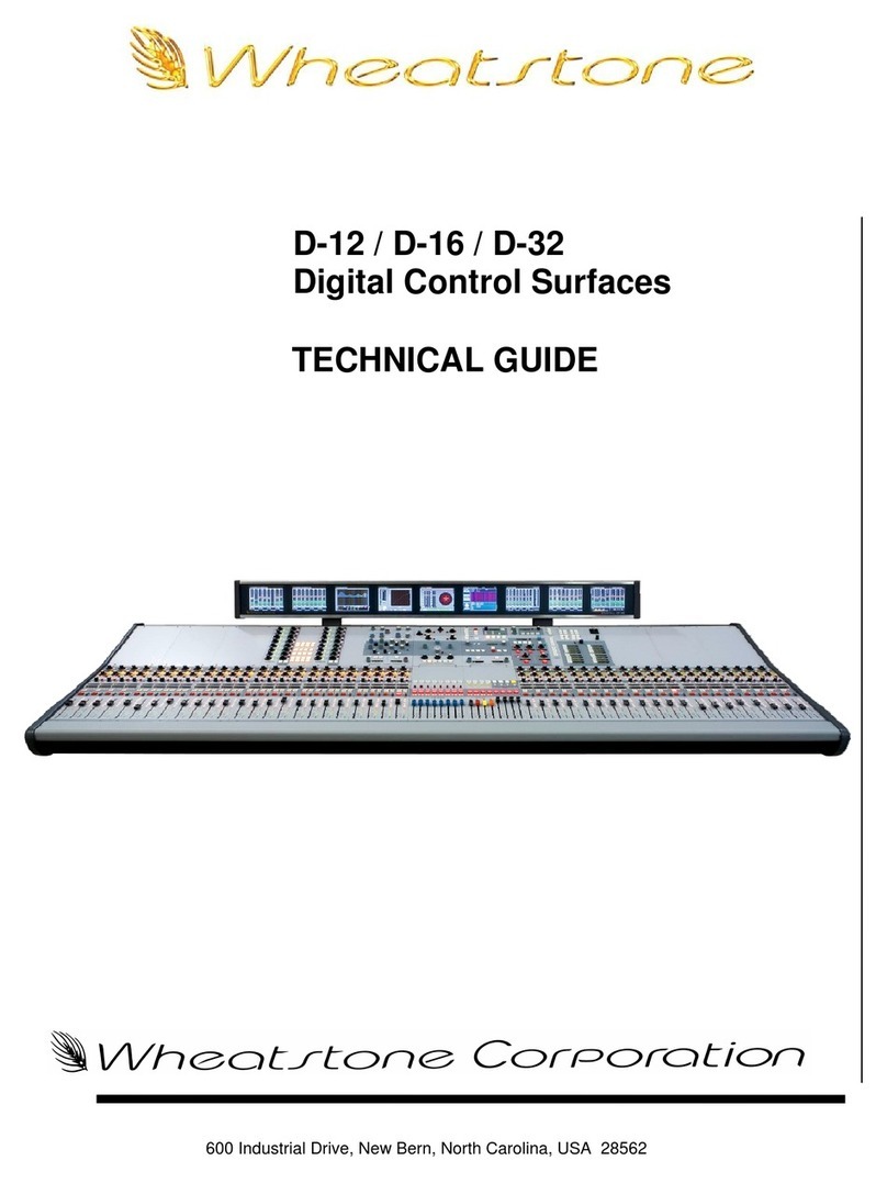 Wheatstone D-12 Guide de démarrage rapide