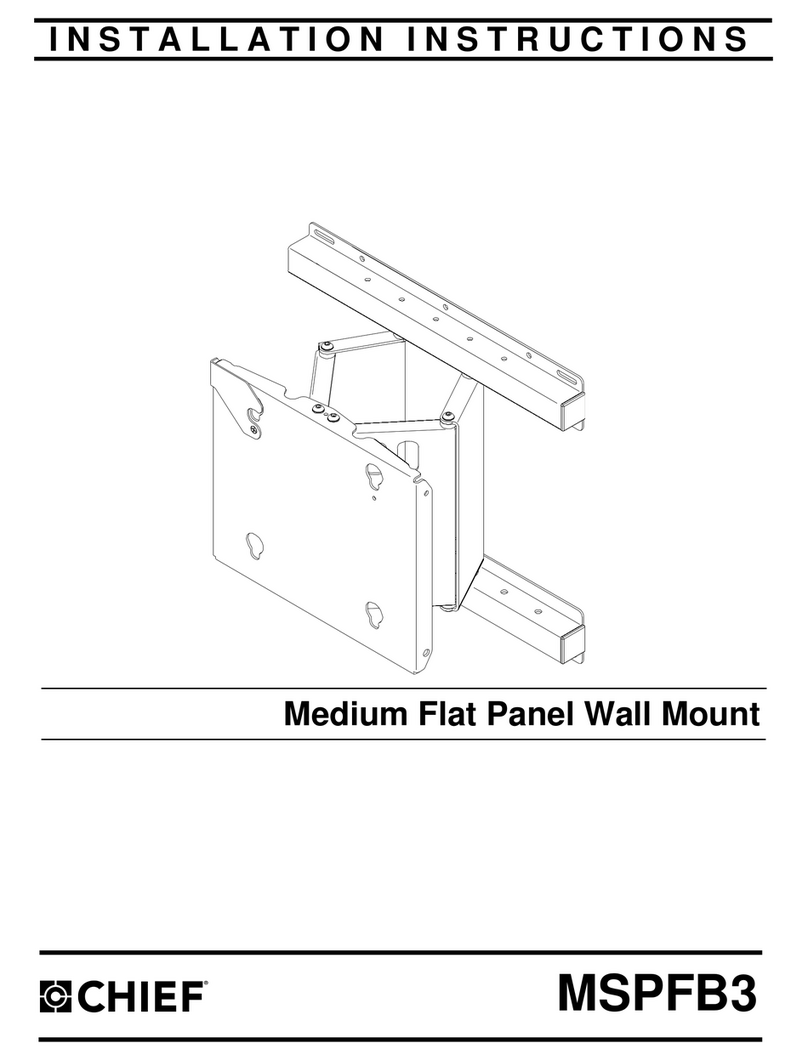 CHIEF MSPFB3 Manuel utilisateur