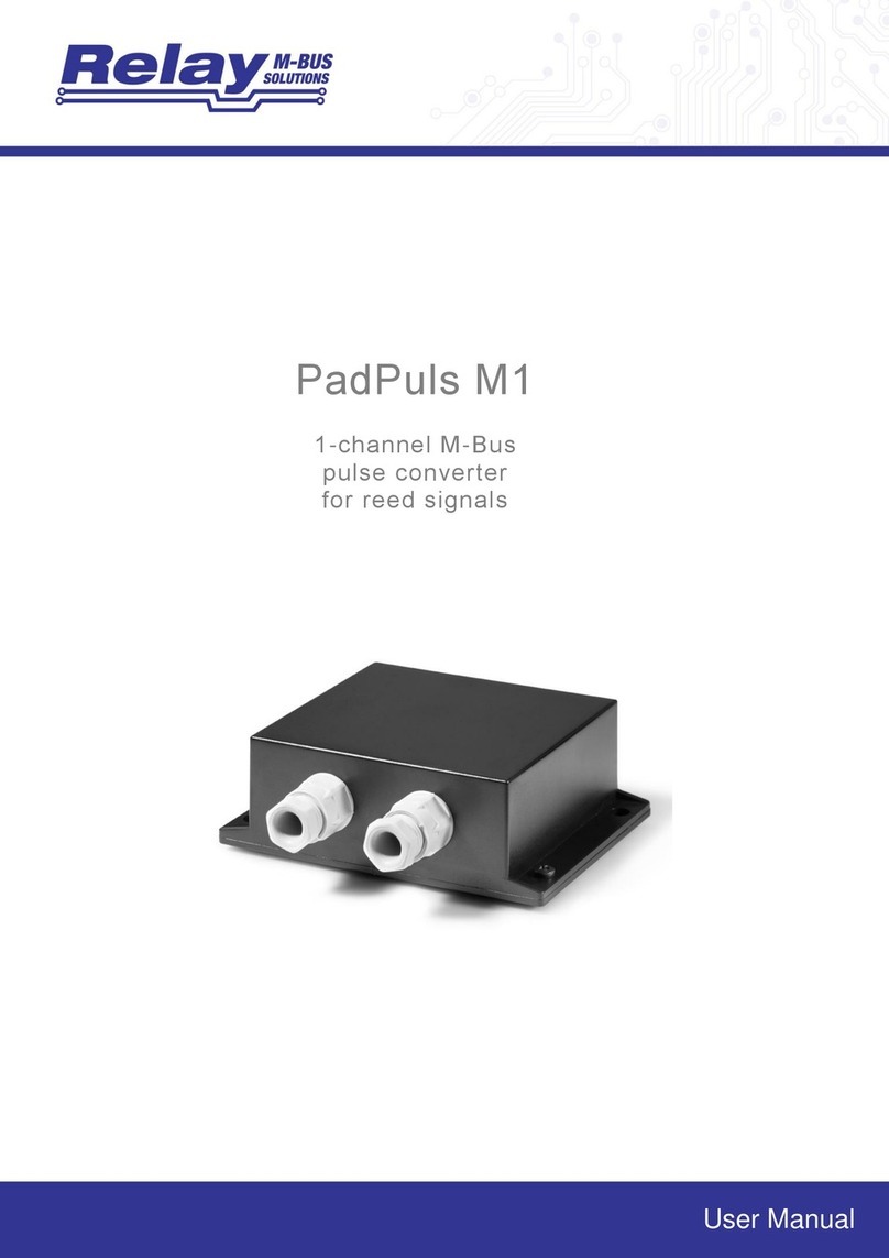 Relay PadPuls M1 Manuel utilisateur