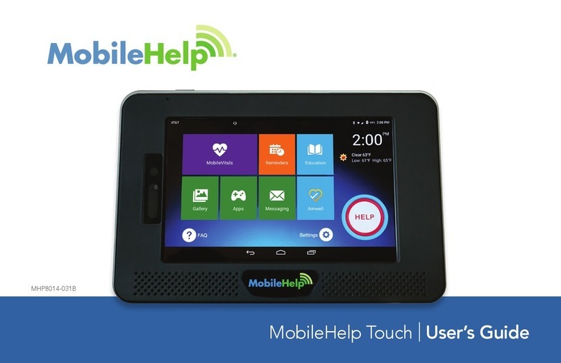 MobileHelp Touch Manuel utilisateur