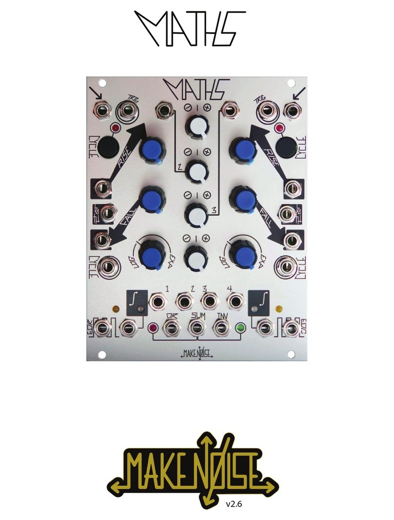 Make Noise MATHS Manuel utilisateur