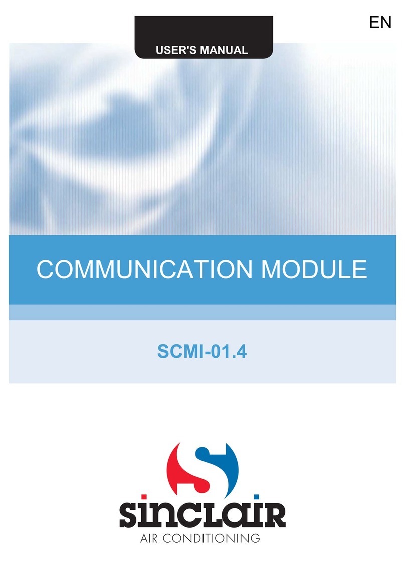 Sinclair SCMI-01.4 Manuel utilisateur