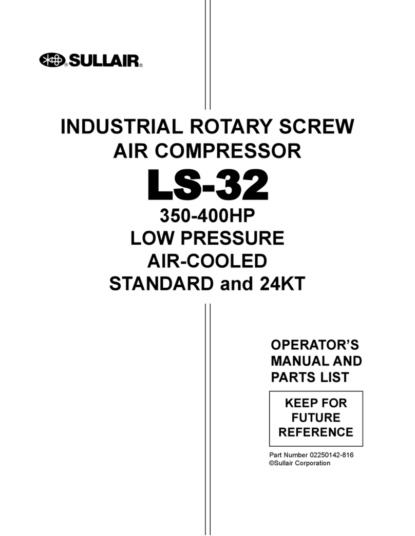 Sullair LS-32 Instructions d'installation et d'entretien