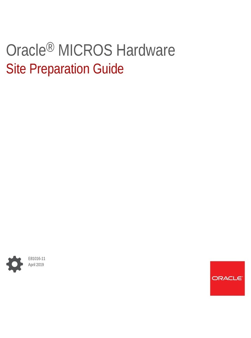 Oracle MICROS 700 Series Mode d'emploi