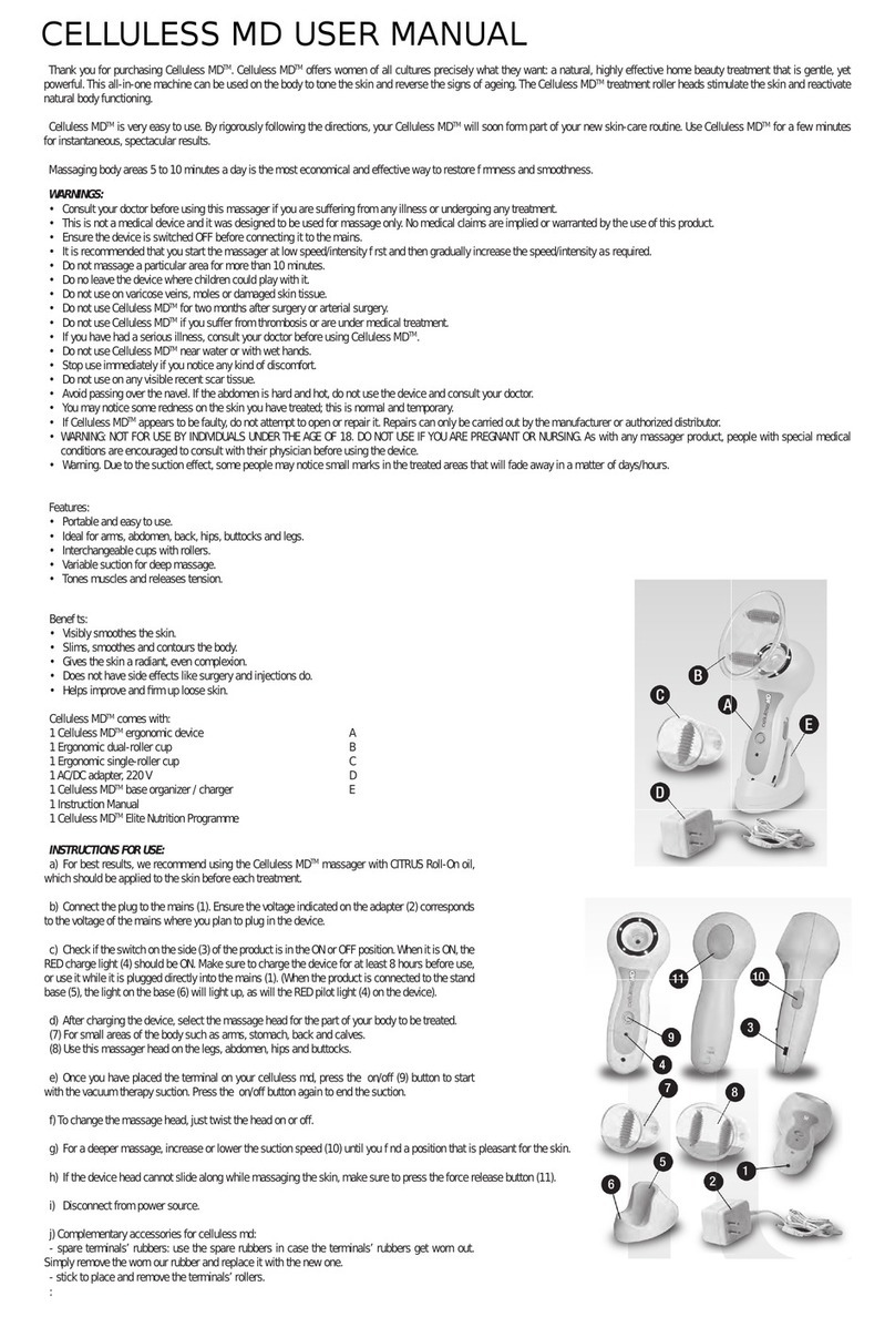 Celluless MD Manuel utilisateur