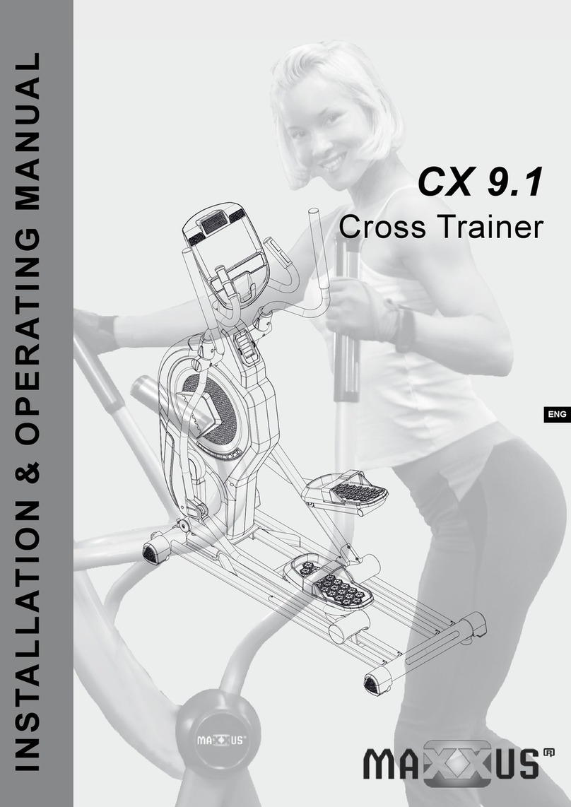 Maxxus CX 9.1 Instructions d'installation