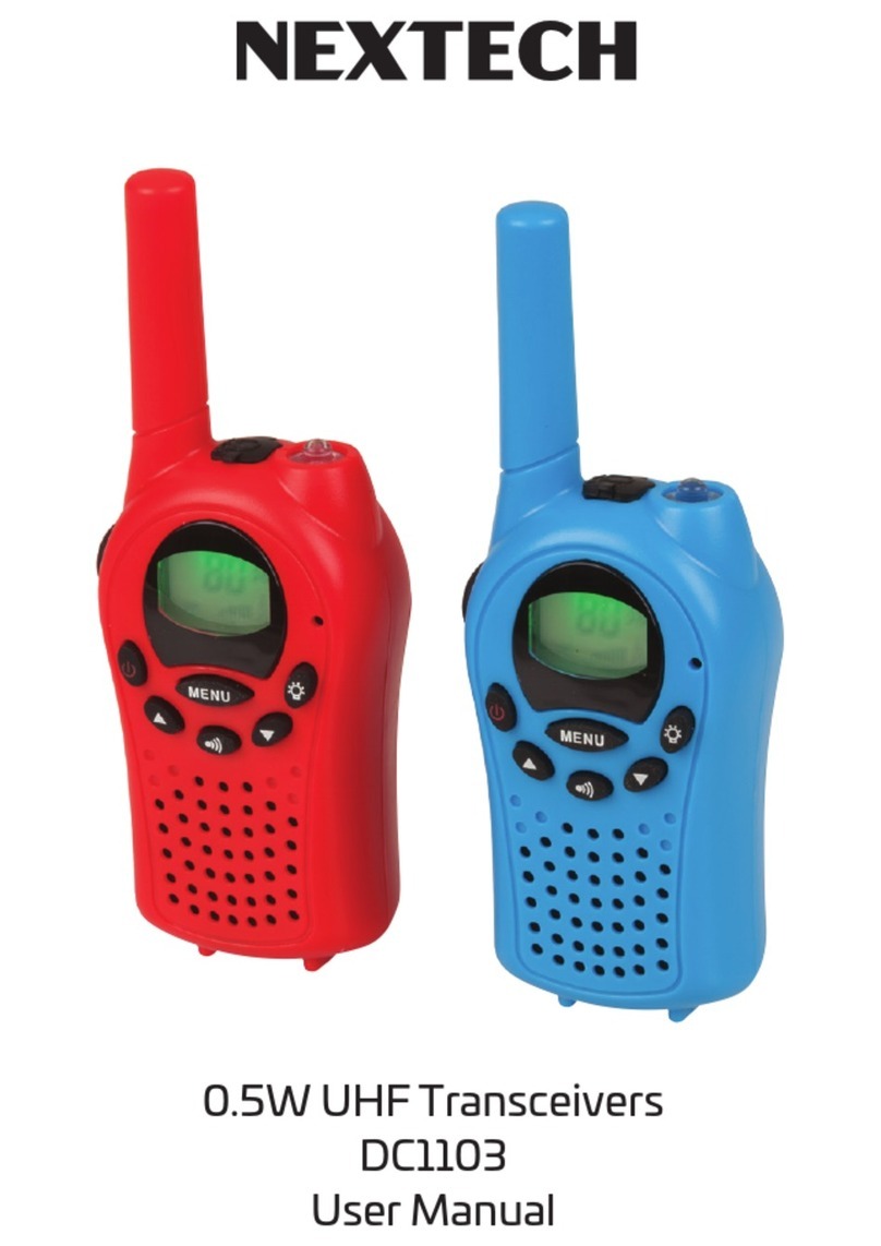 Nex-tech DC1103 Manuel utilisateur