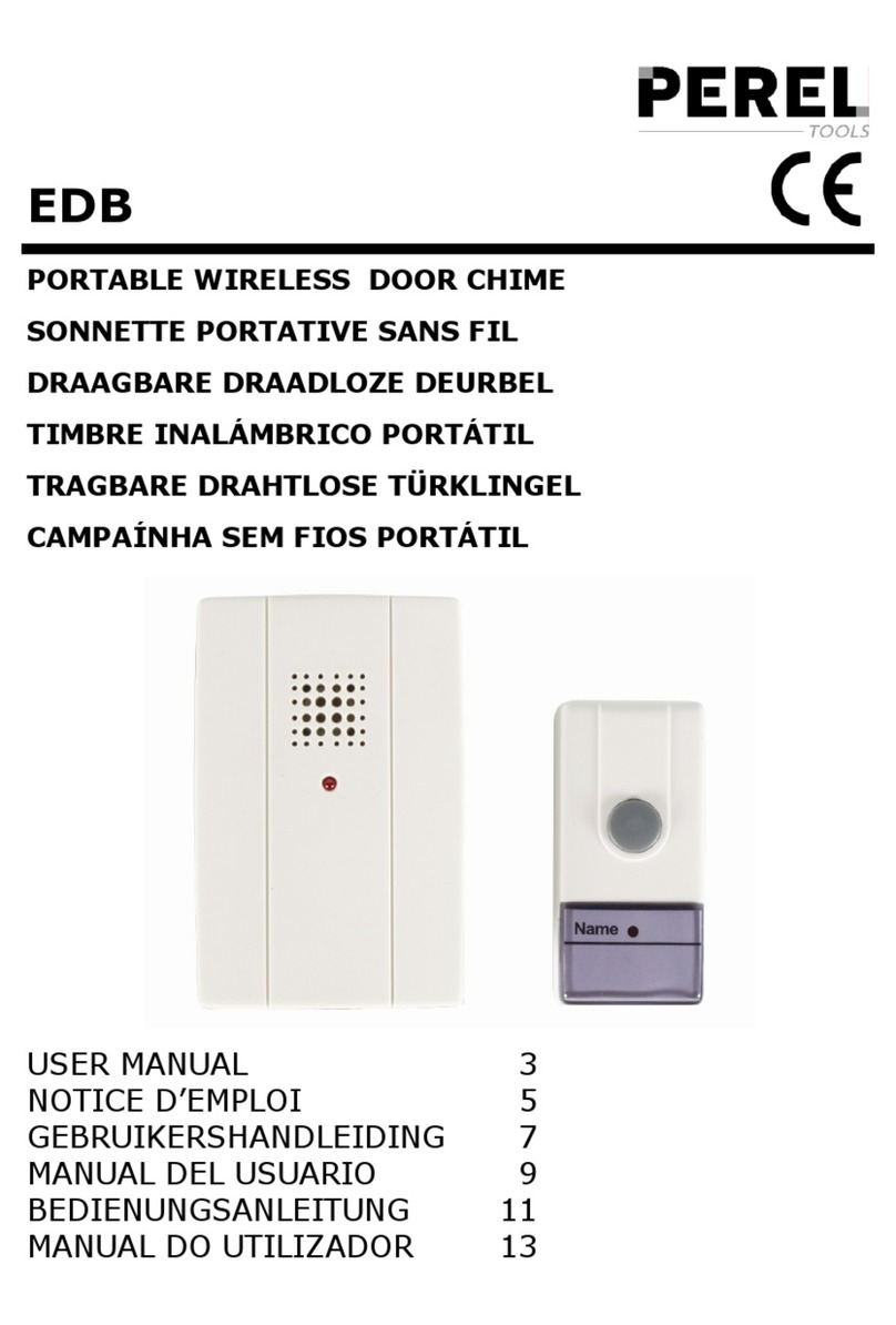 Perel EDB Manuel utilisateur