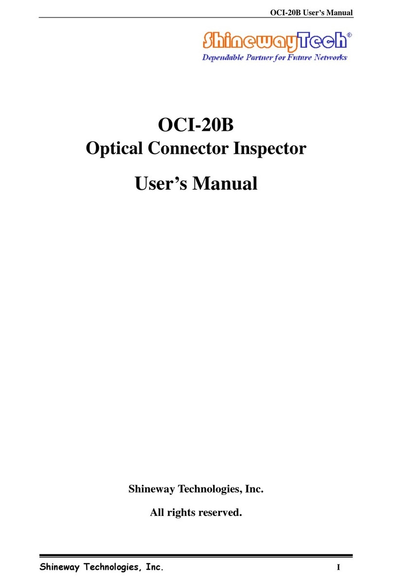 Shineway Tech OCI-20B Manuel utilisateur
