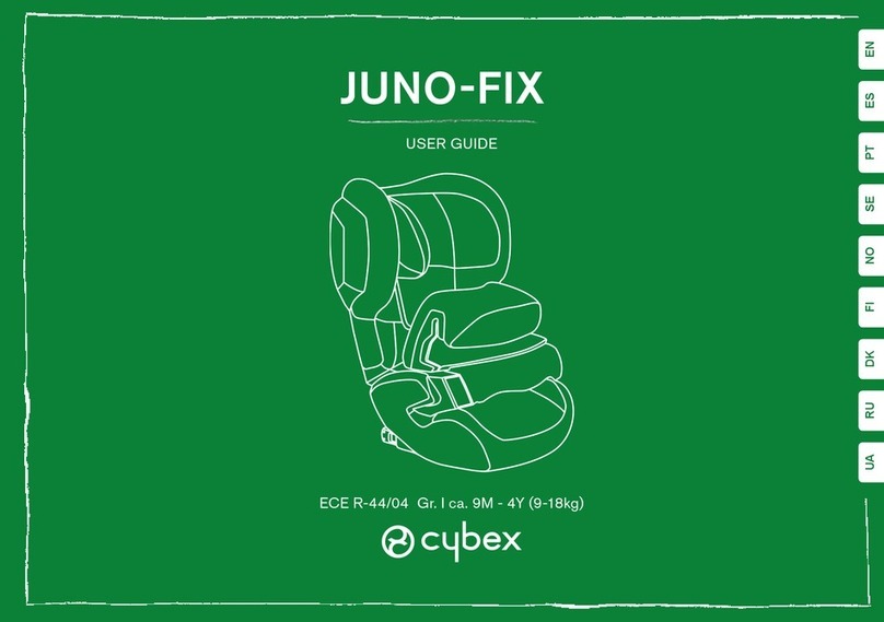 CYBEX JUNO-FIX Manuel utilisateur