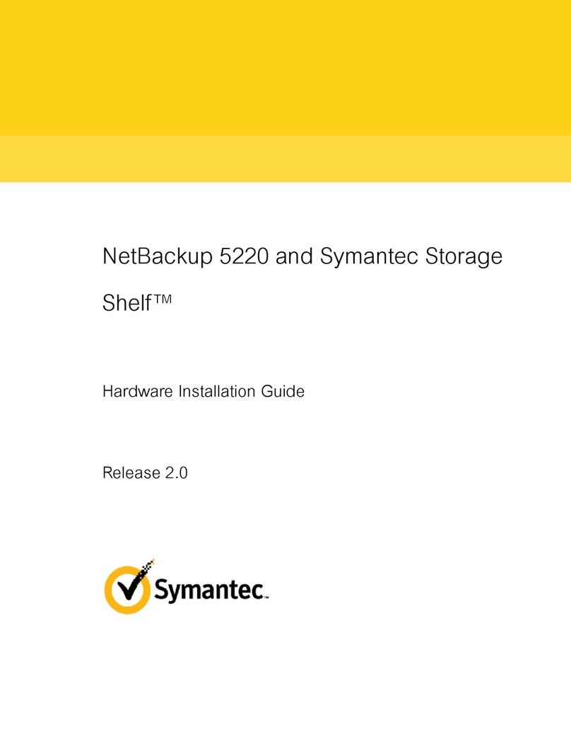 Symantec NetBackup 5220 Manuel