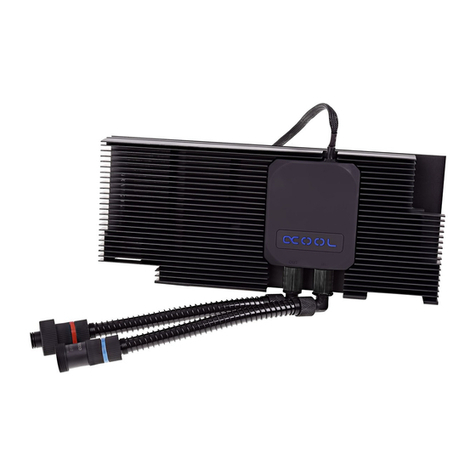 Alphacool Eiswolf Solo Manuel utilisateur