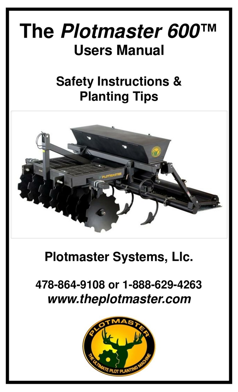 Plotmaster Hunter 600 Manuel utilisateur