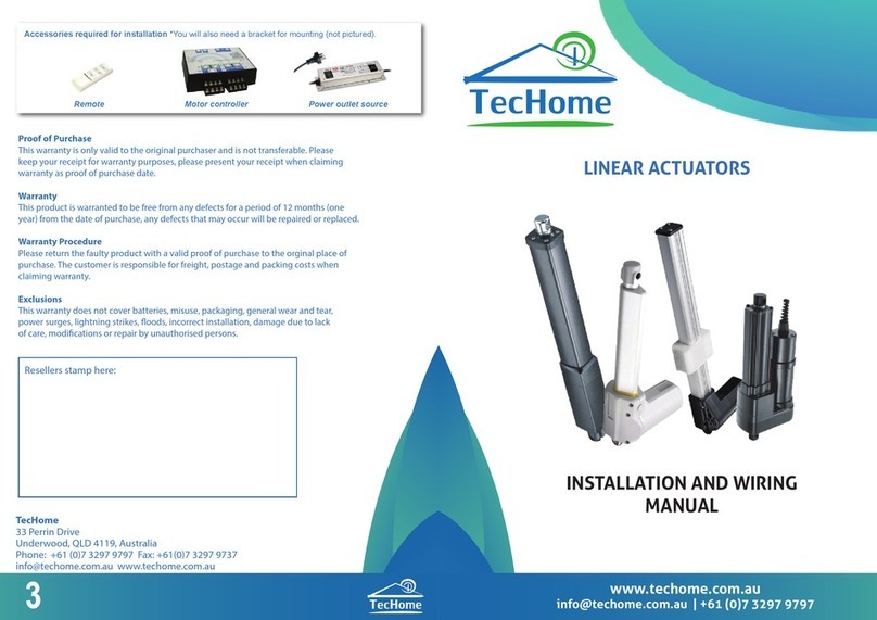 Techome TA2 Series Manuel utilisateur