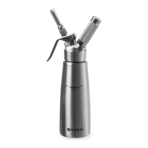 Hendi 588017 Manuel utilisateur