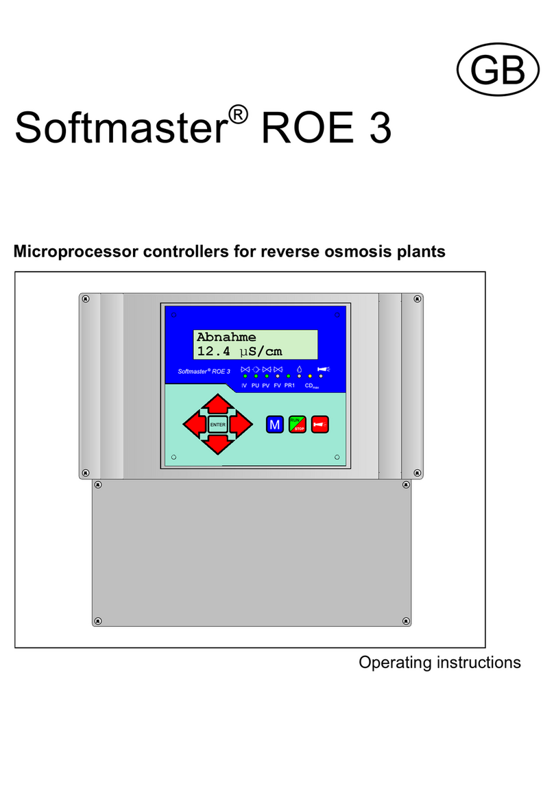 Softmaster ROE 3 Manuel utilisateur