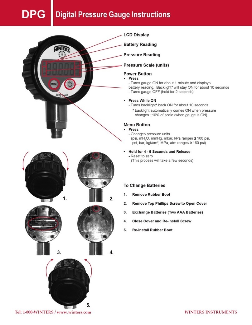 Winters DPG Manuel utilisateur Winters DPG Manuel utilisateur