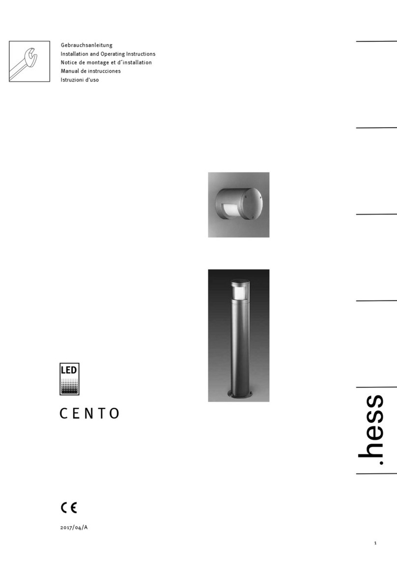 Hess CENTO A Manuel utilisateur