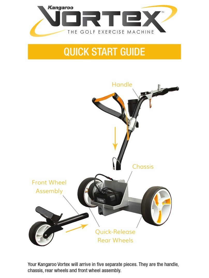 Kangaroo Golf Vortex Manuel utilisateur