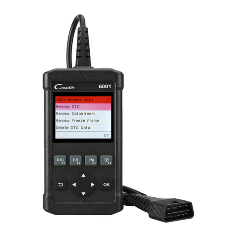 Launch Creader 5001 Manuel utilisateur