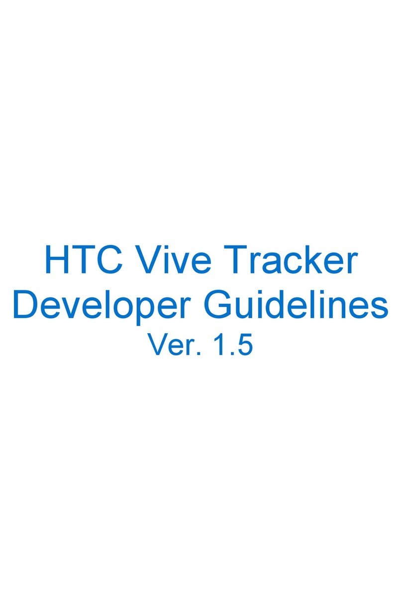 HTC Vive Tracker Mode d’emploi