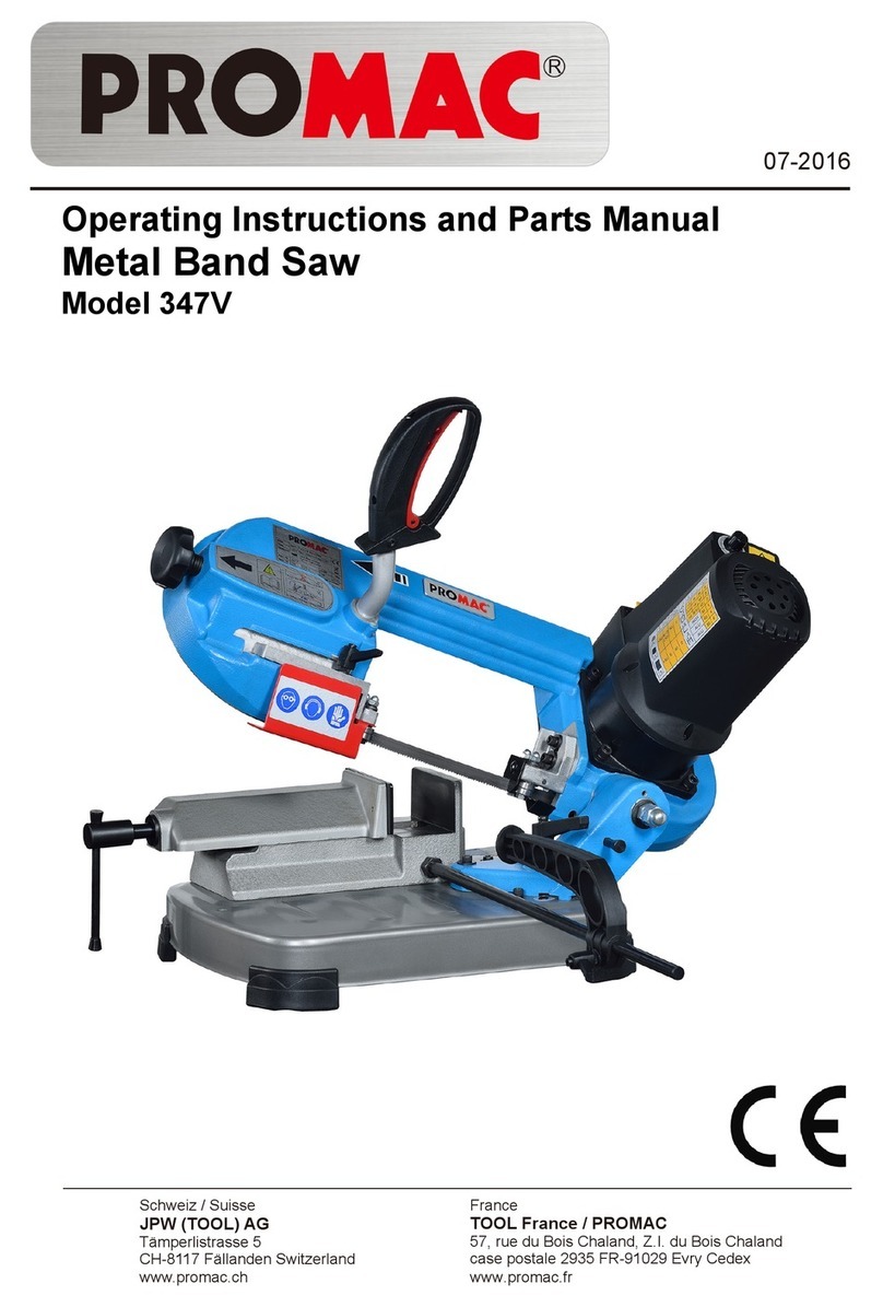 Promac 347V Manuel de service