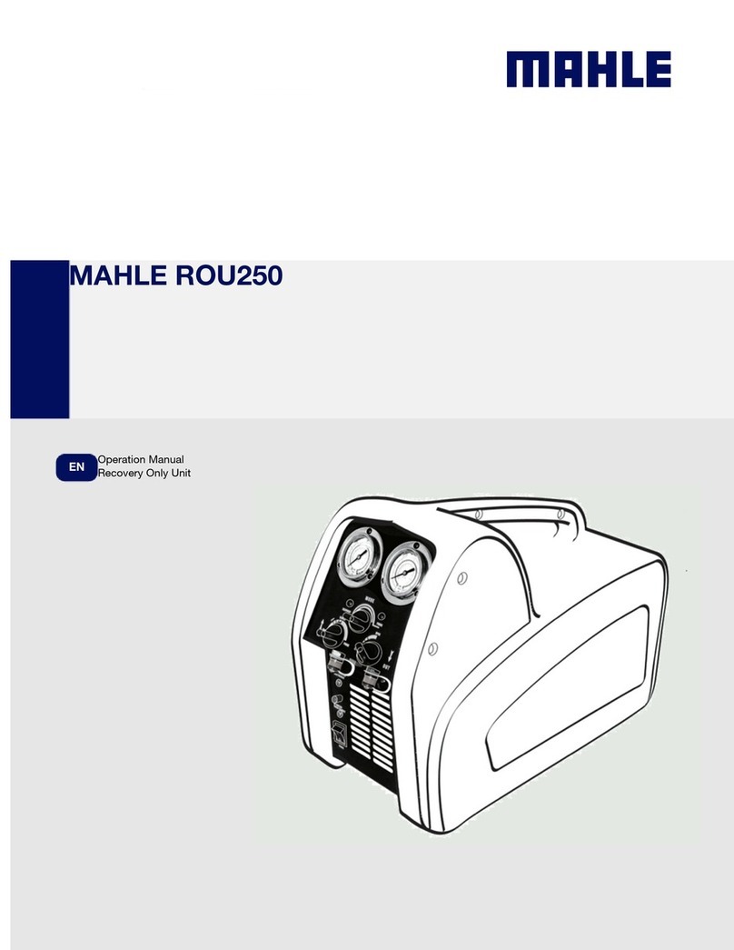 MAHLE ROU250 Manuel utilisateur