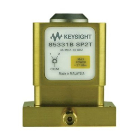 Keysight 85331B Manuel de service