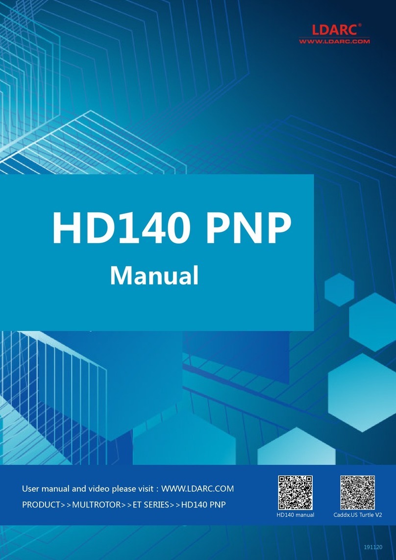 LDARC HD140 PNP Manuel utilisateur LDARC HD140 PNP Manuel utilisateur