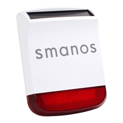 Smanos SS2603 Manuel utilisateur
