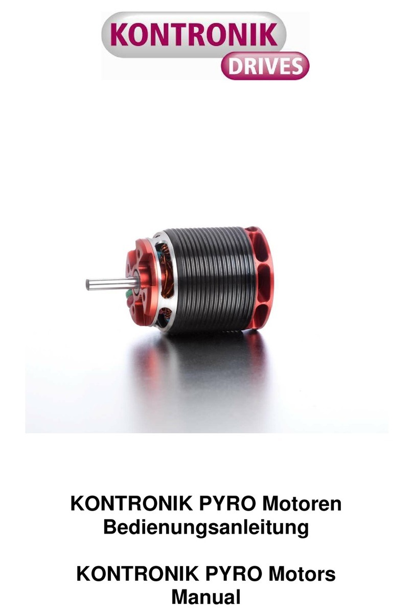 KONTRONIK PYRO Manuel utilisateur