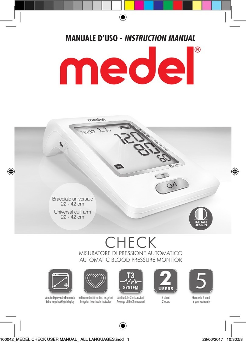 Medel Check Manuel utilisateur Medel Check Manuel utilisateur