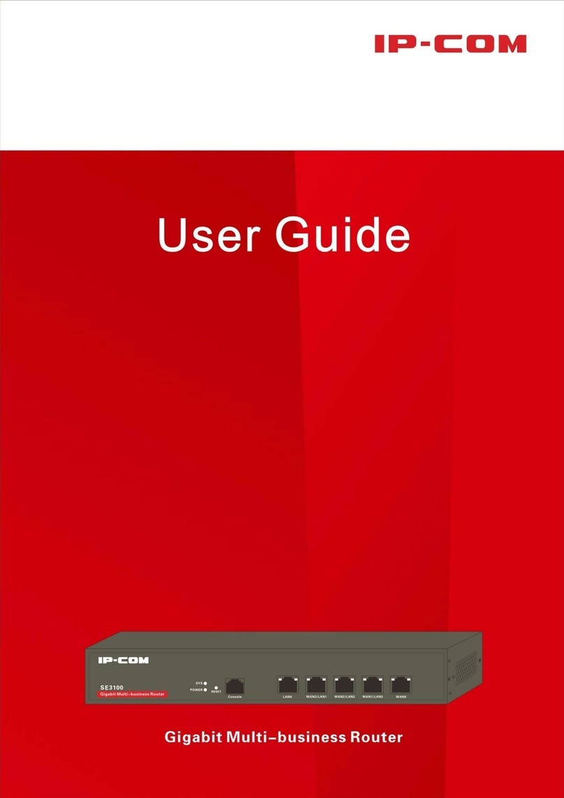 IP-COM SE3100 Manuel utilisateur