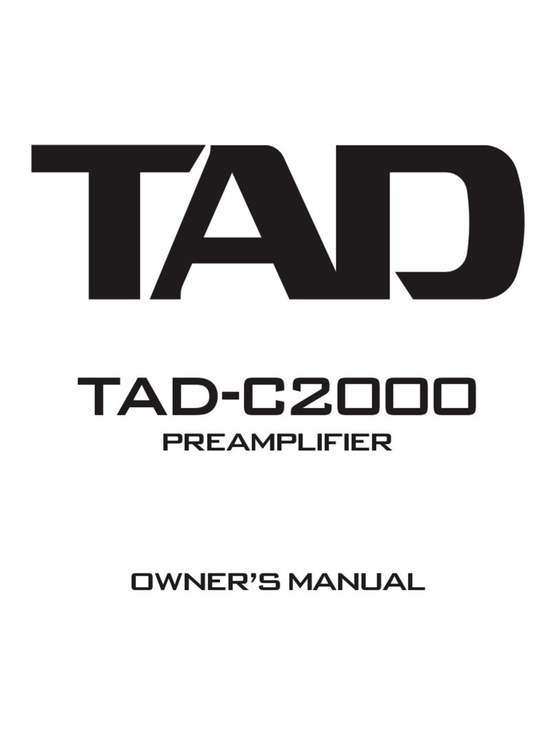 TAD TAD-C2000 Manuel utilisateur