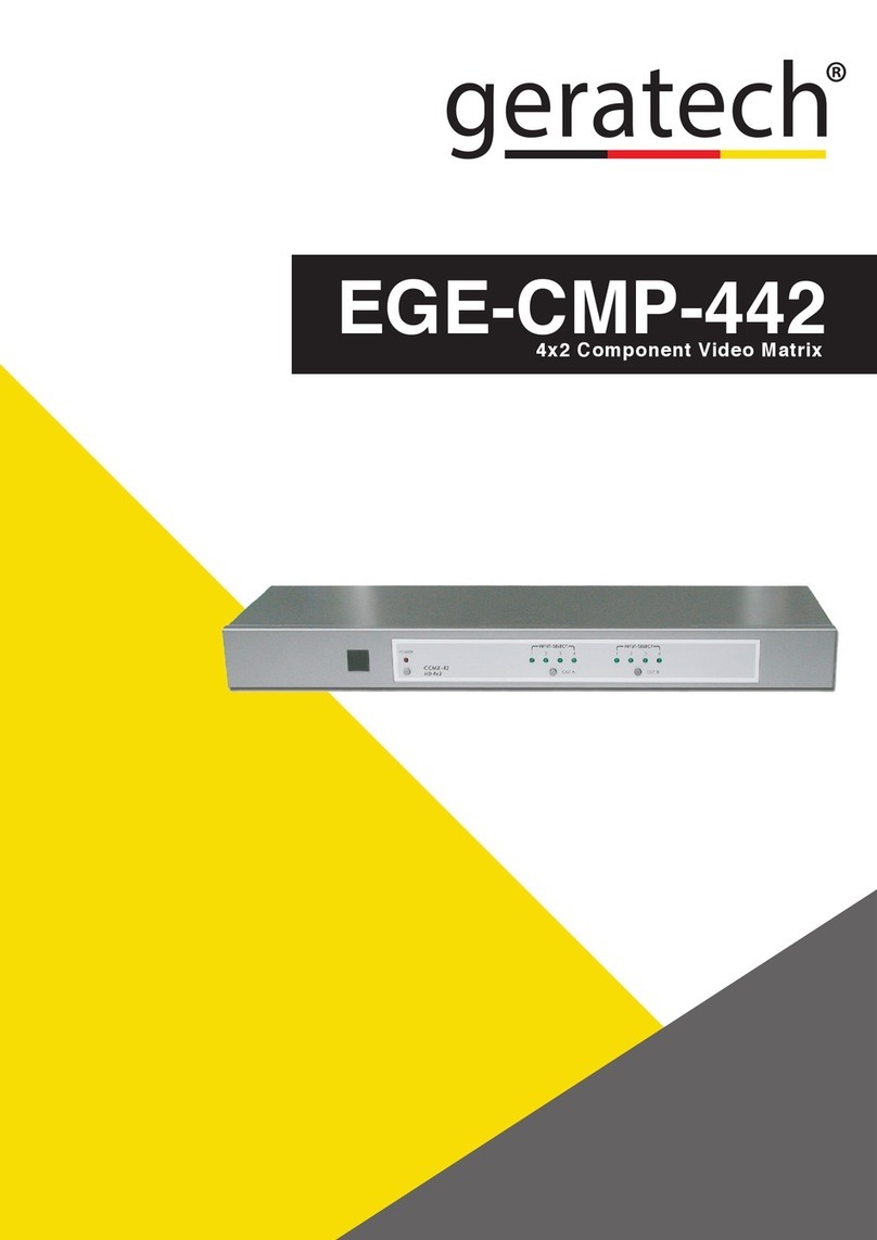 geratech EGE-CMP-442 Manuel utilisateur
