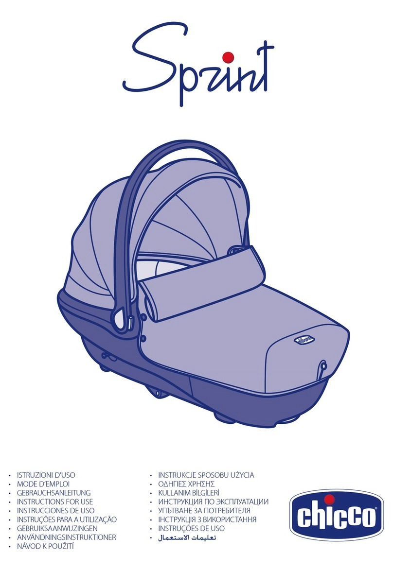 Chicco SPRINT Manuel utilisateur