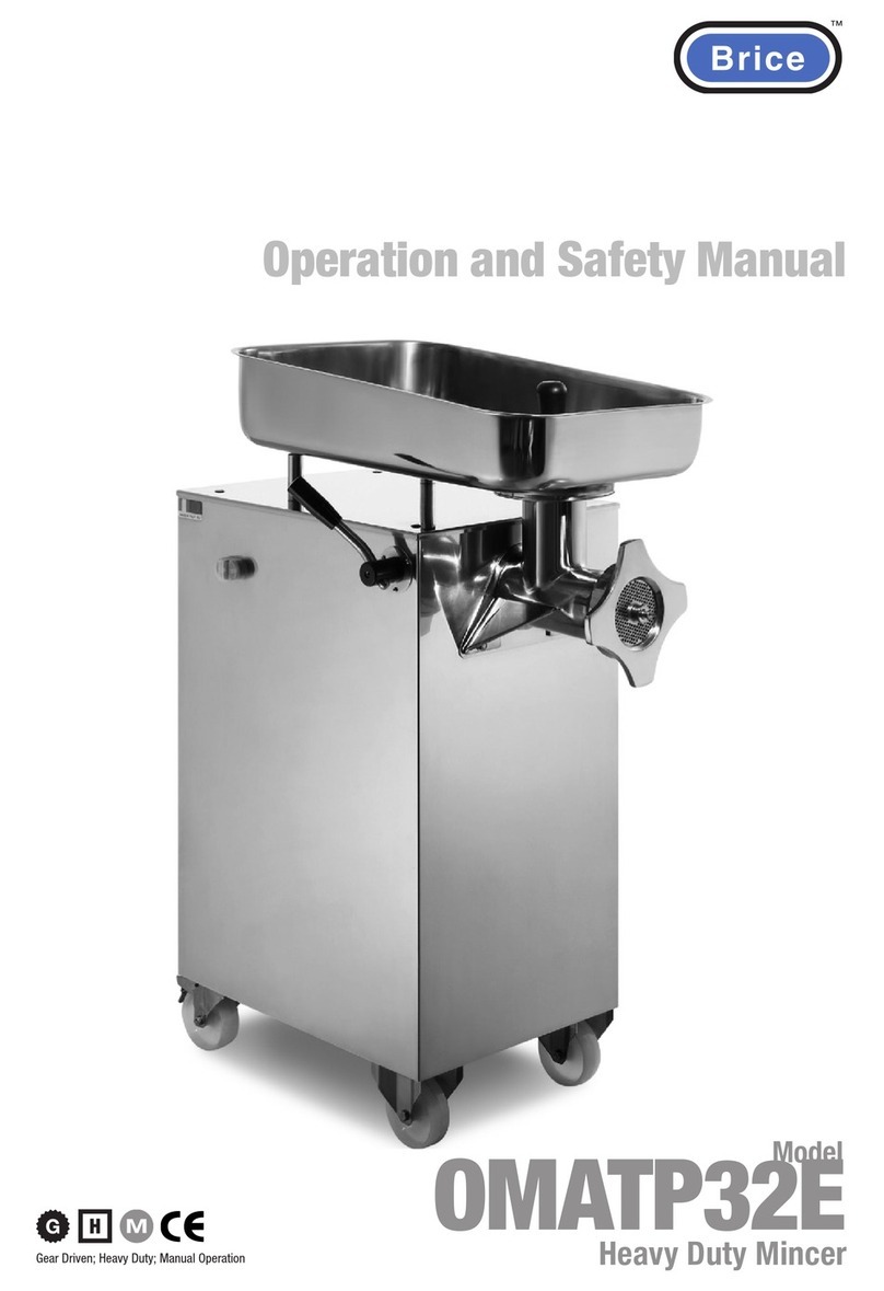 Brice OMATP32E Manuel d'utilisation et d'entretien