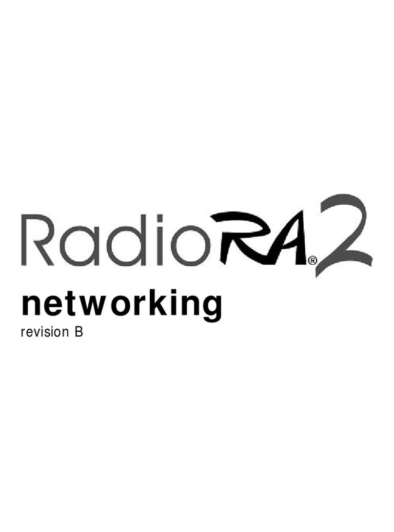 Lutron Electronics RadioRA 2 Manuel utilisateur