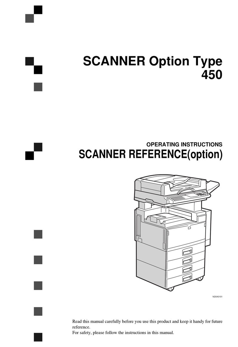 Ricoh Aficio 450 Manuel utilisateur