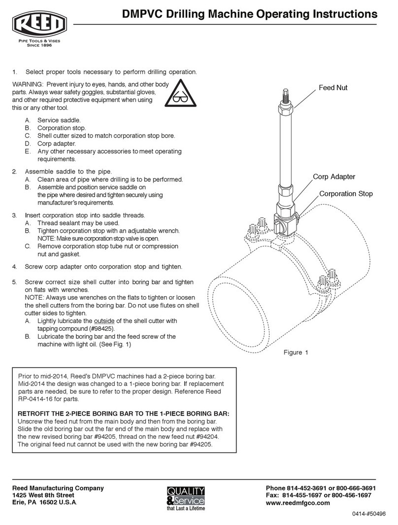 REED DMPVC Manuel utilisateur
