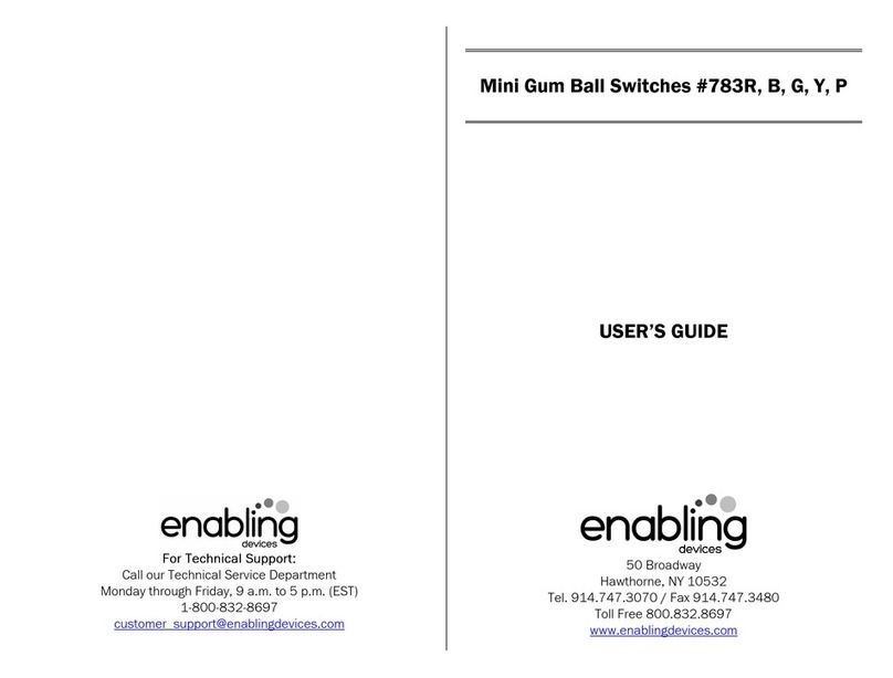 Enabling Devices 783R Manuel utilisateur