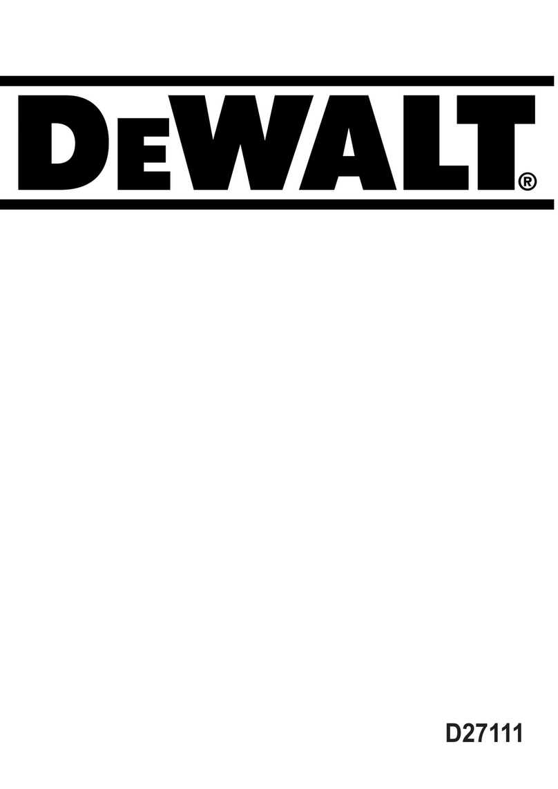 DeWalt D27111 Manuel utilisateur