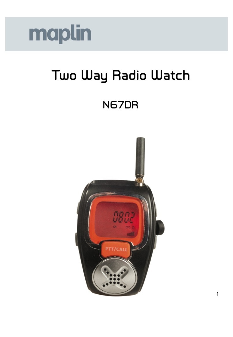 Maplin N67DR Manuel utilisateur