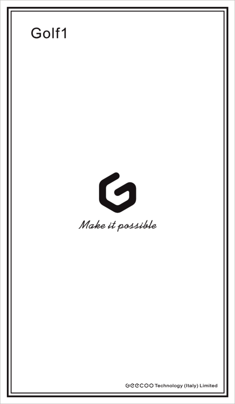 GEECOO Golf1 Manuel utilisateur