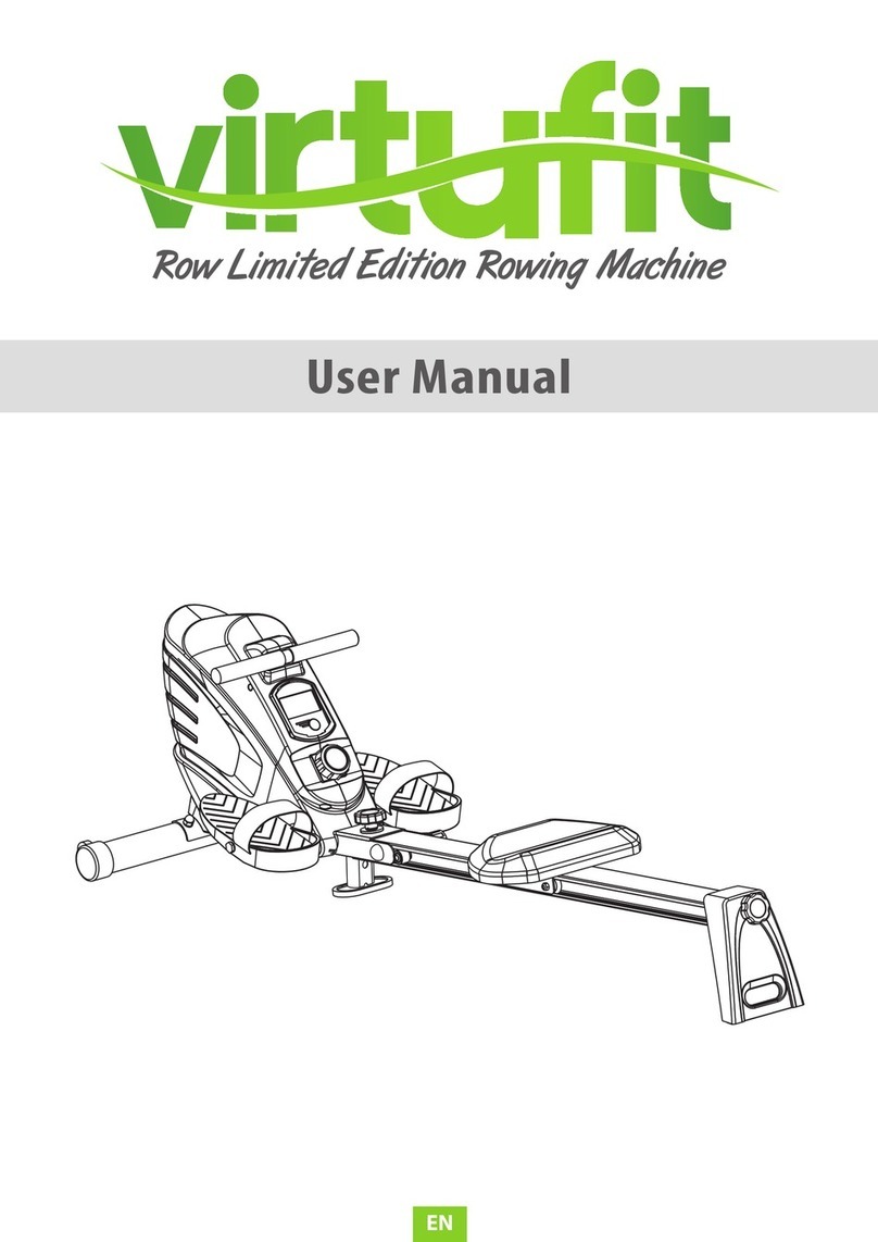 VIRTUFIT Row Limited Edition Manuel utilisateur
