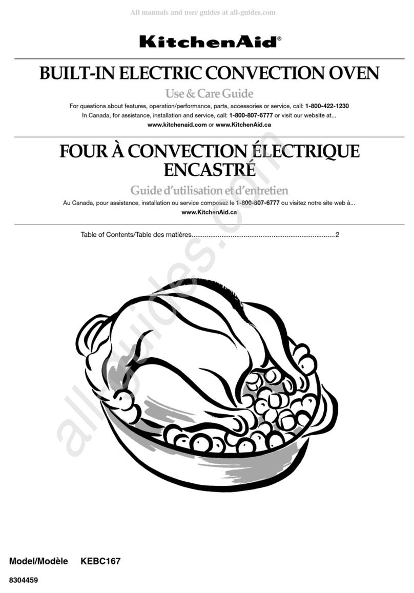 KitchenAid KEBC167 Manuel utilisateur